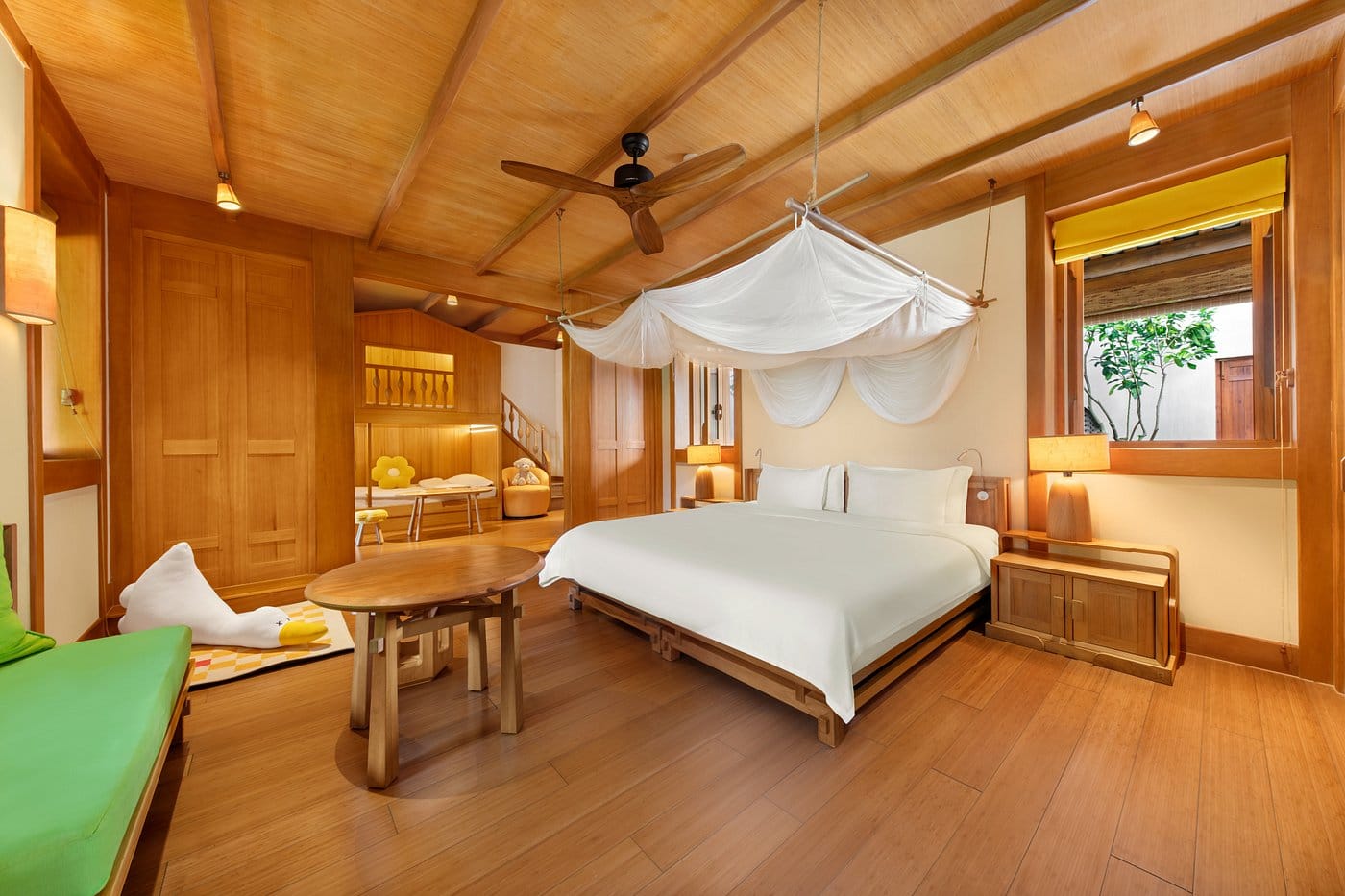 six senses qing cheng mountain sypialnia