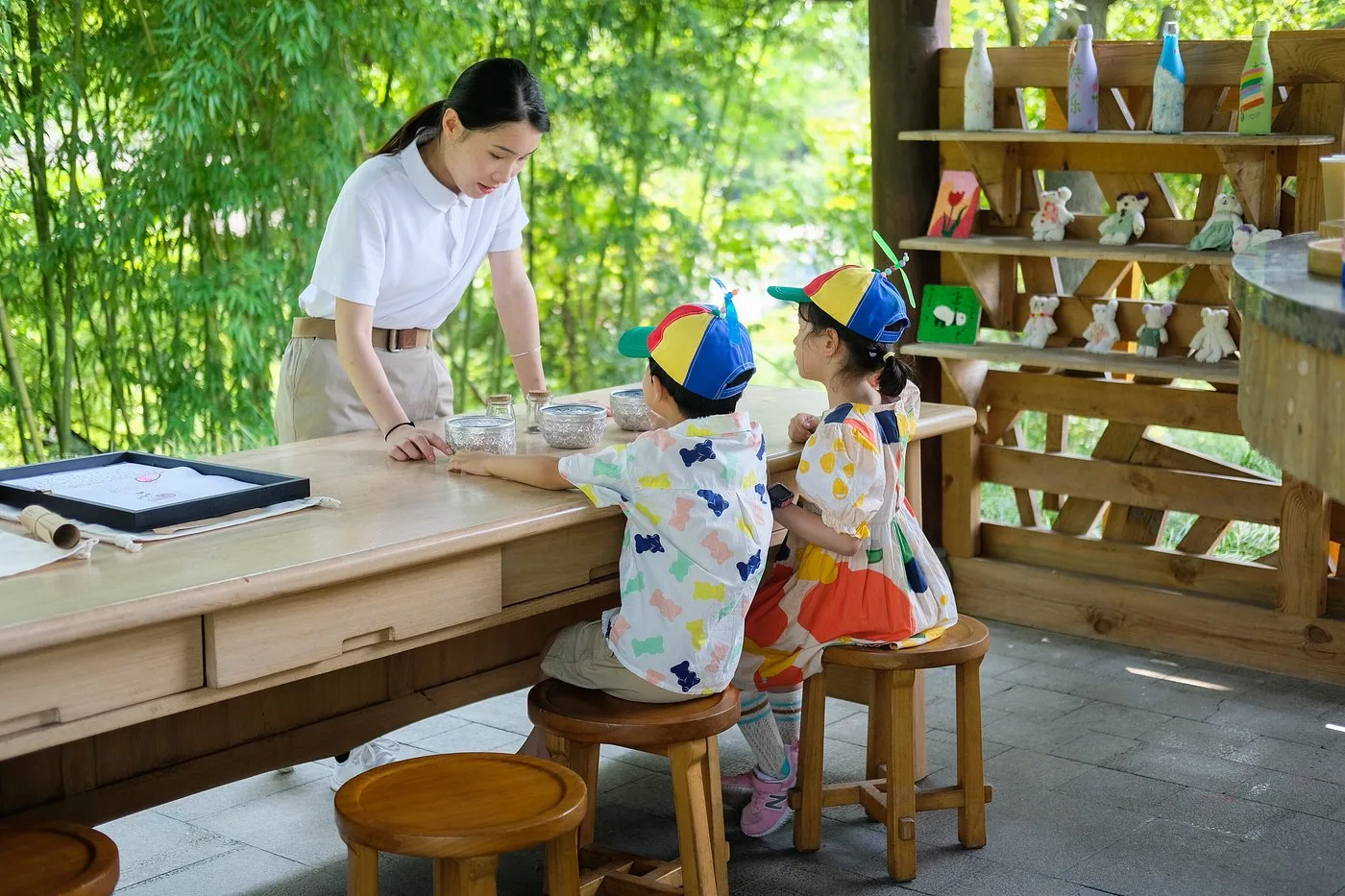 Розваги для дітей у горах Цінчен у Six Senses