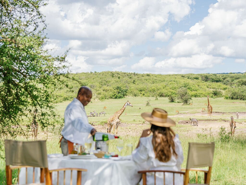 alfresco dining at the