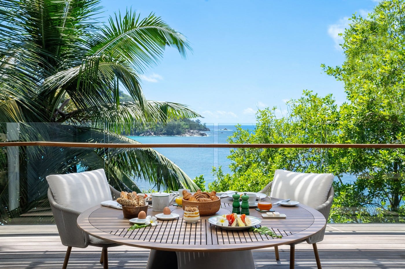 cheval blanc seychelles śniadanie w hill villa