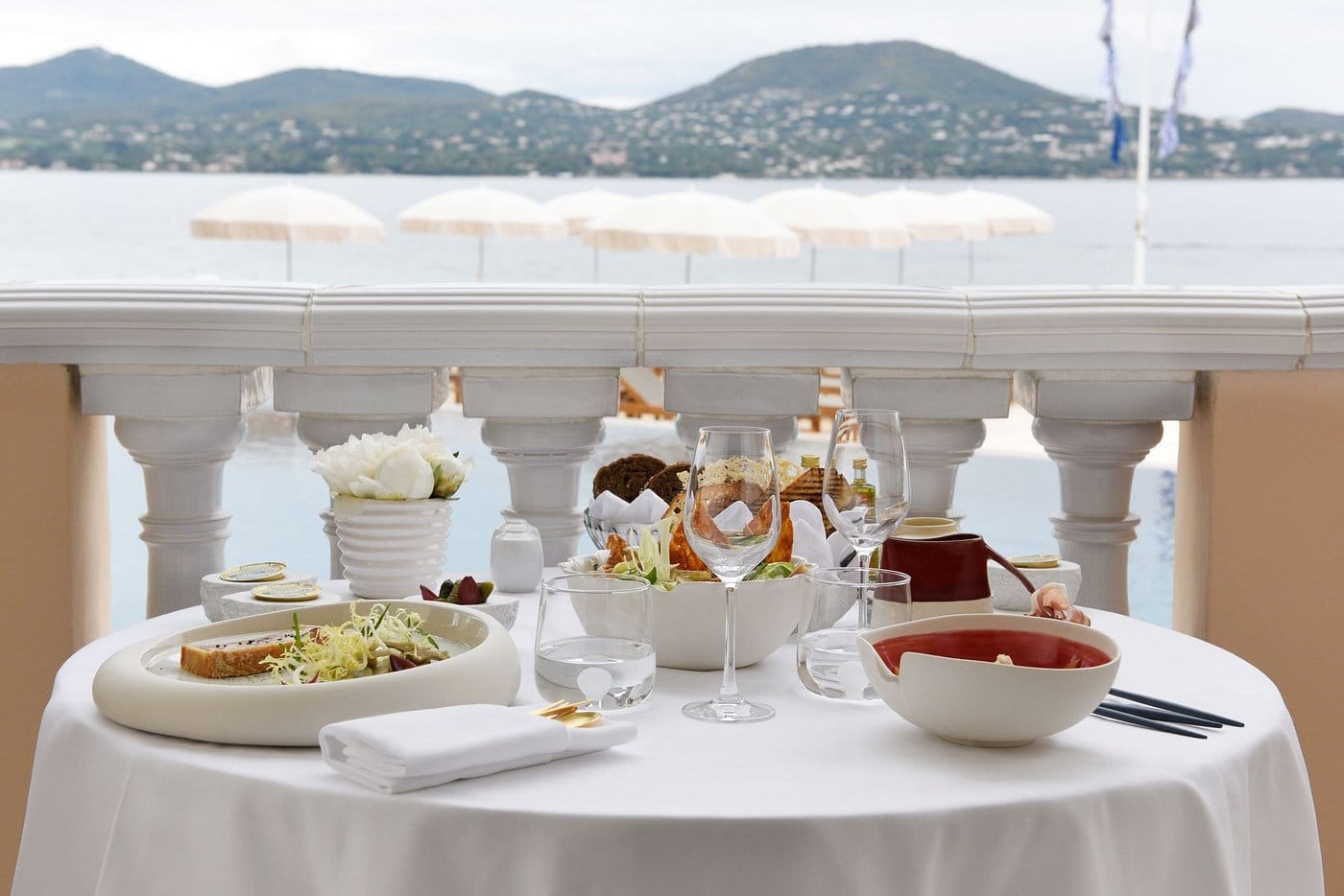 cheval blanc st tropez carte blanche with terrasse