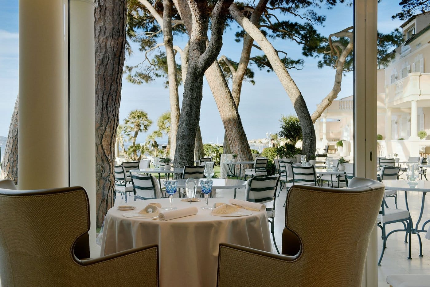 cheval blanc st tropez le bistrot view on la