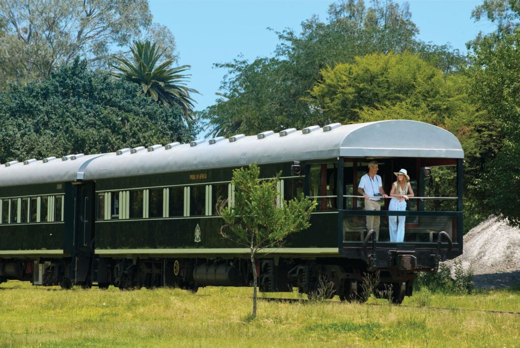 rovos rail podróż pociągiem