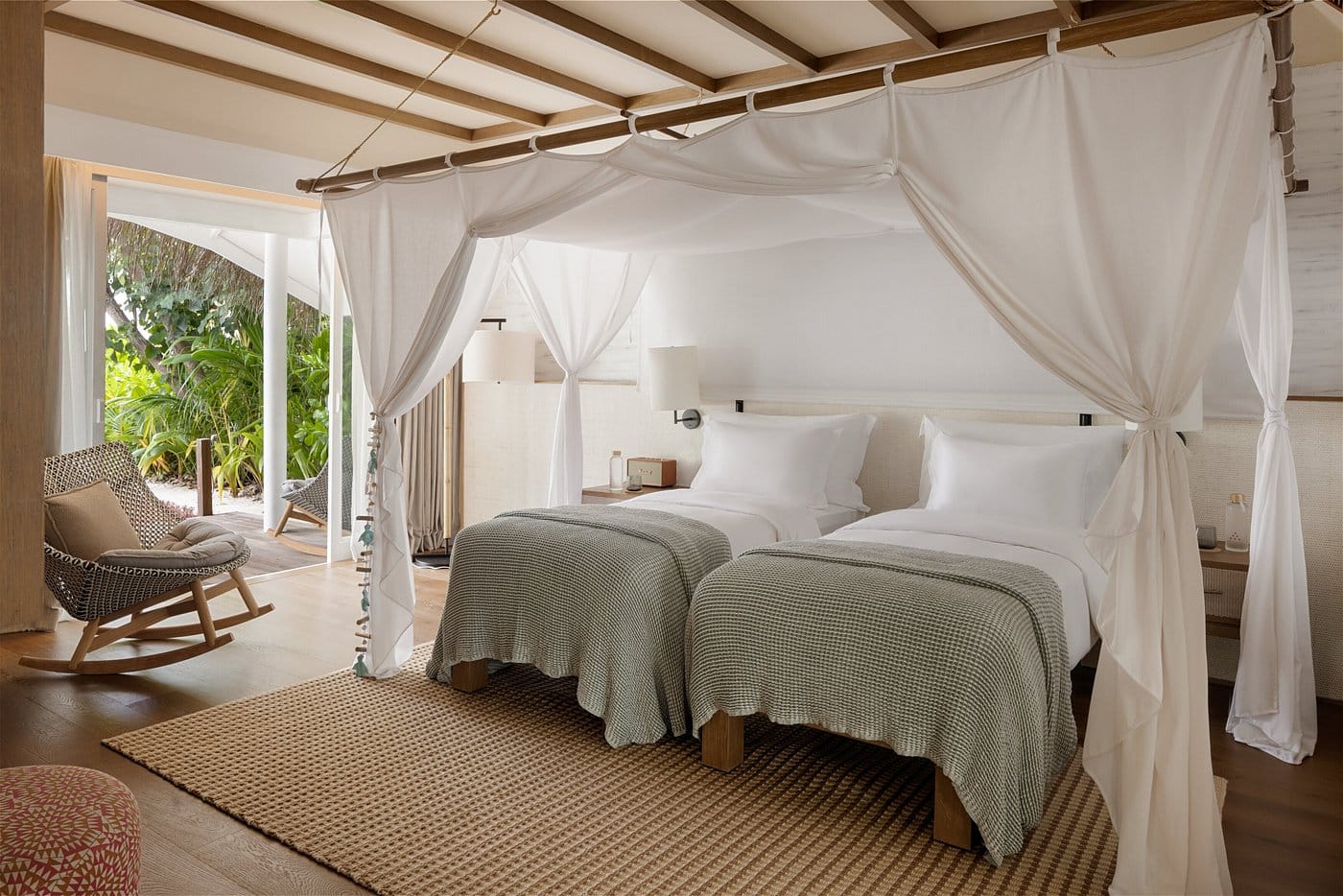 six senses kanuhura sypialnia twin