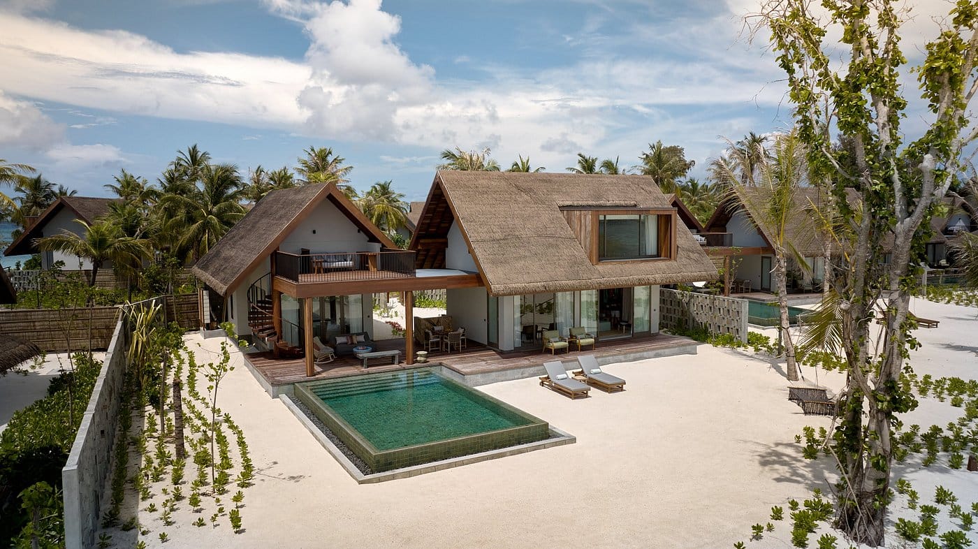 six senses kanuhura willa z basenem