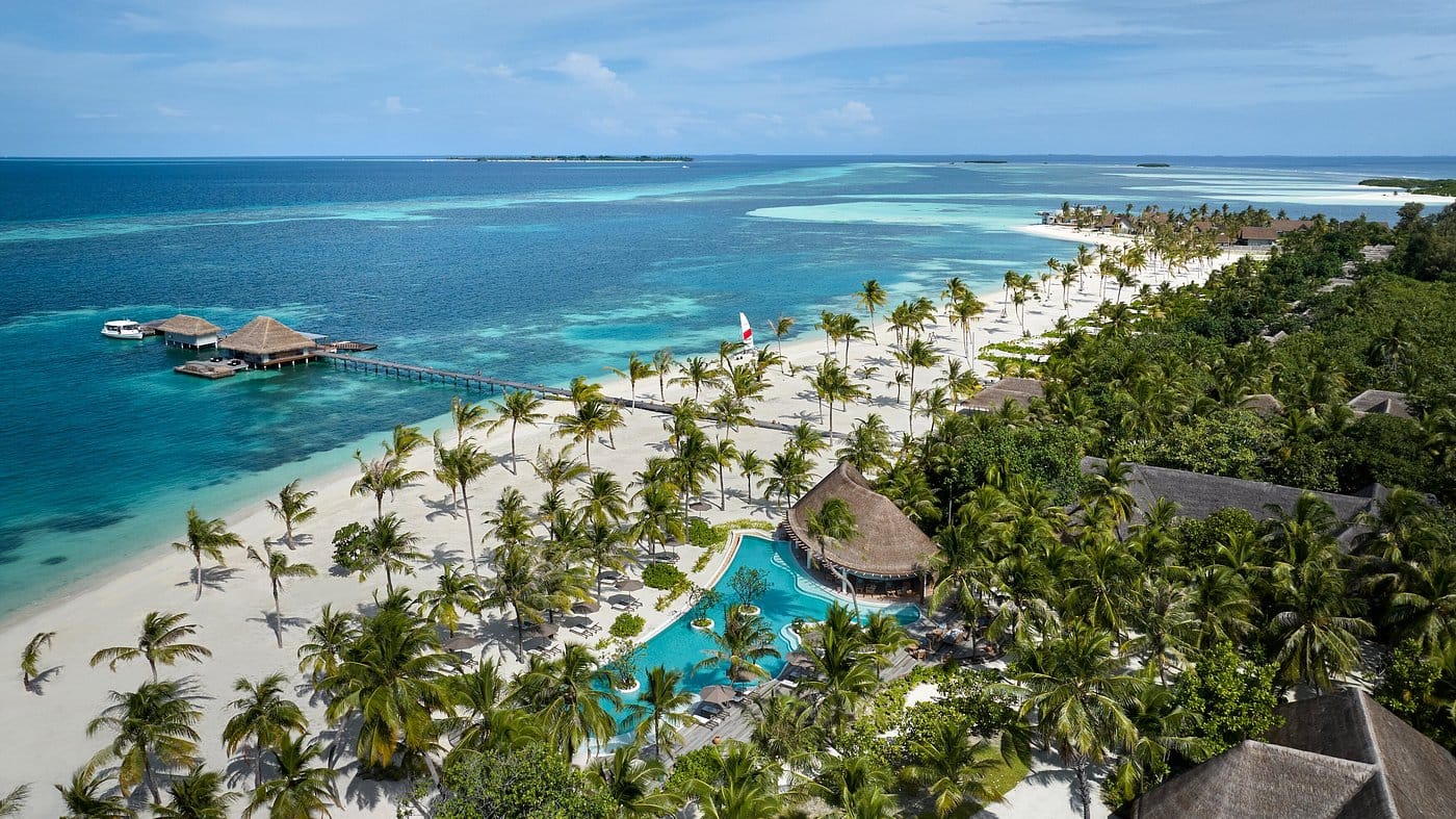 six senses kanuhura z lotu ptaka
