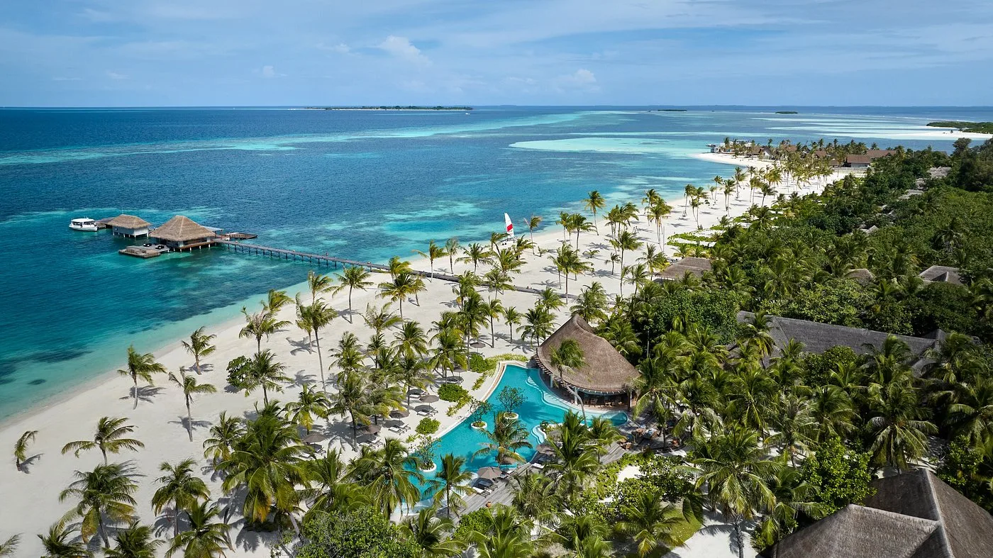 six senses kanuhura z lotu ptaka