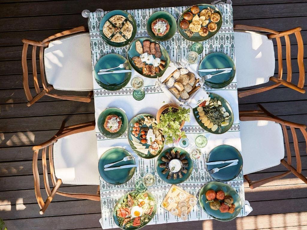 amirandes a grecotel resort to live jedzenie- greckie smaki - sałatki, ryby, owoce morza