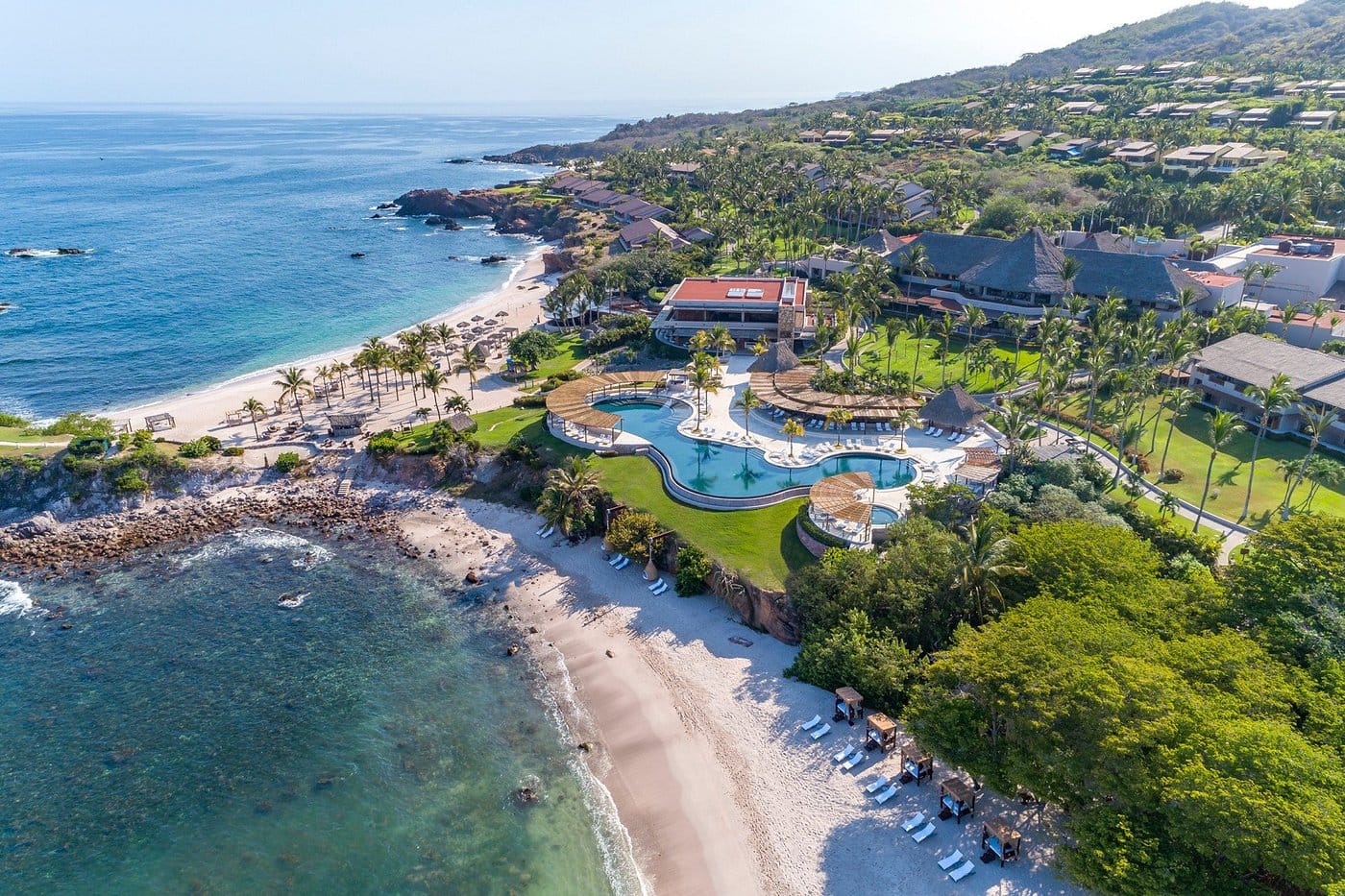 four seasons resort punta mita widok z góry