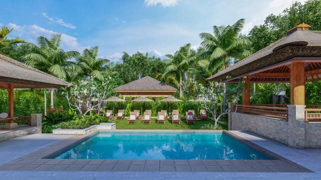 paradisus by meliá bali basen zewnętrzny