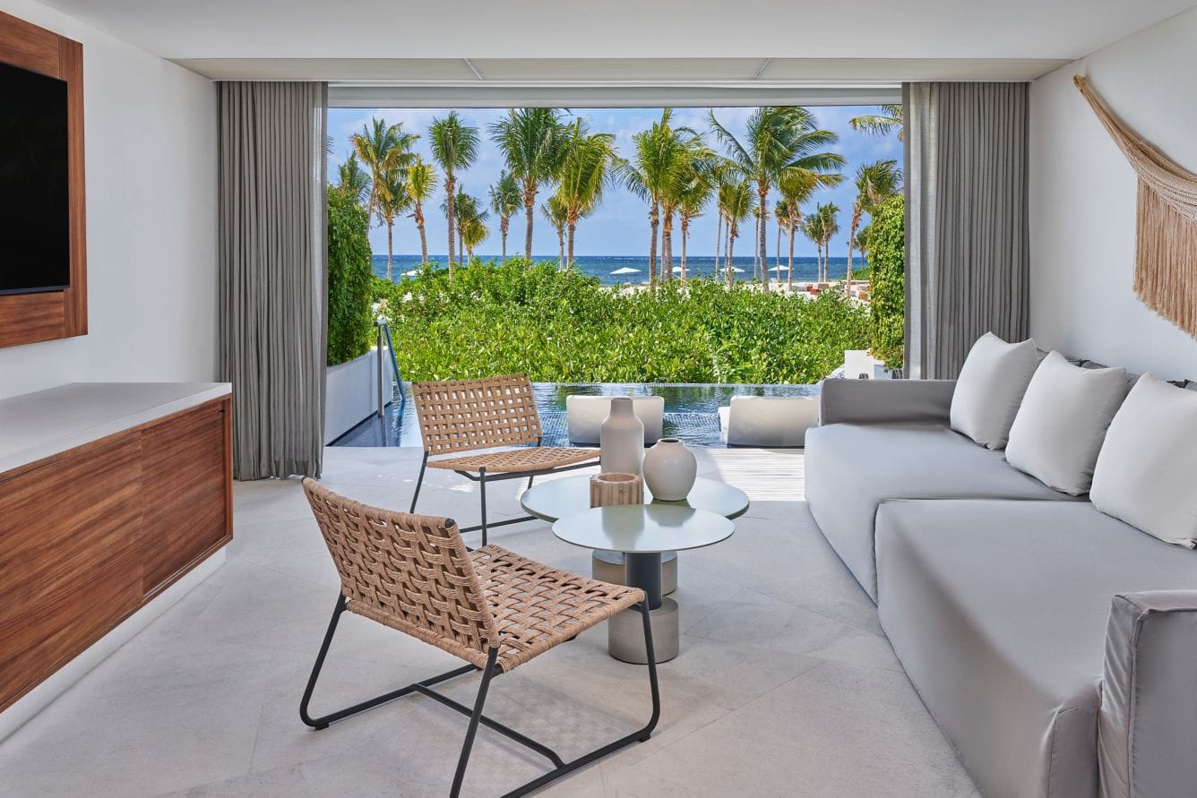 the st. regis kanai resort riviera maya pool cabana