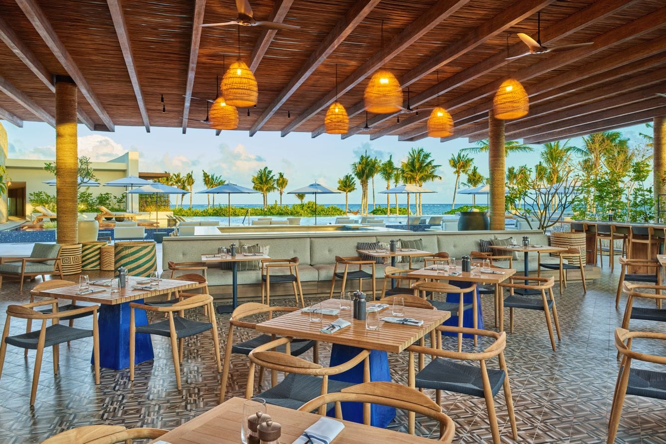the st. regis kanai resort riviera maya riviera restauracja