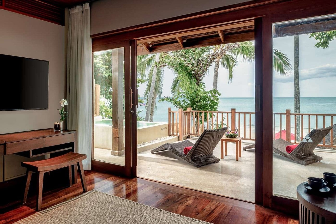 anantara rasananda koh phangan ocean pool suite exterior