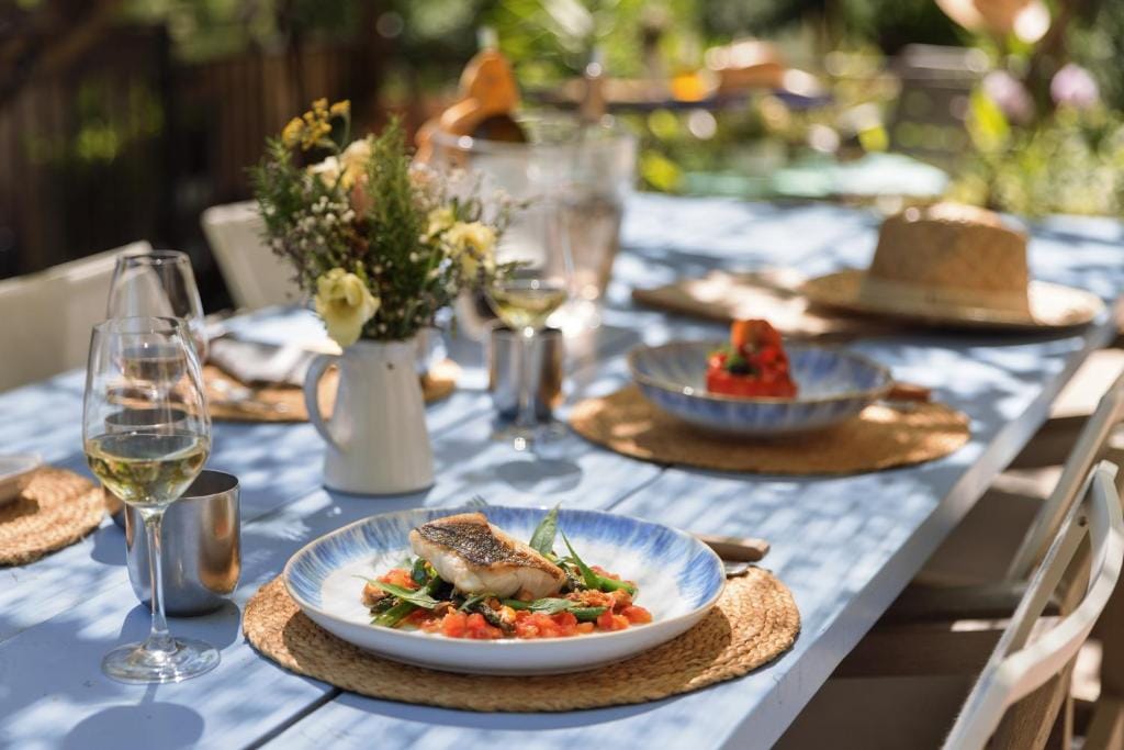 lou calen serwowane jedzenie