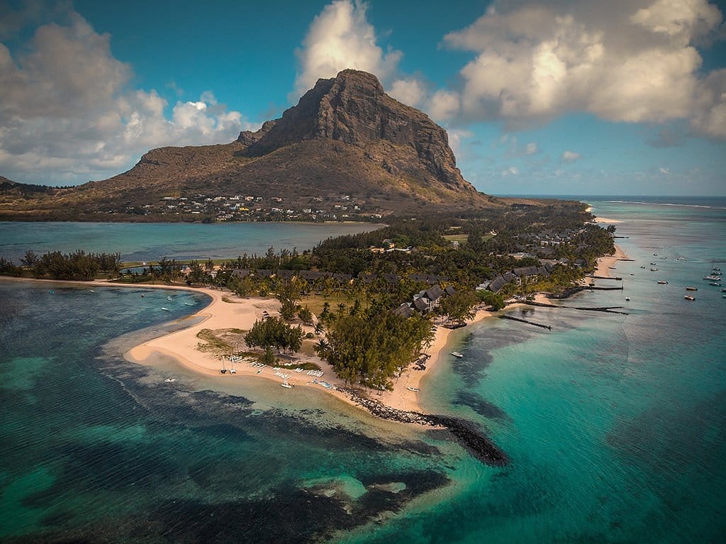 paradis beachcomber golf widok