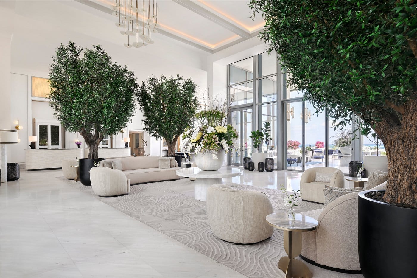 address beach resort marassi recepcja 1