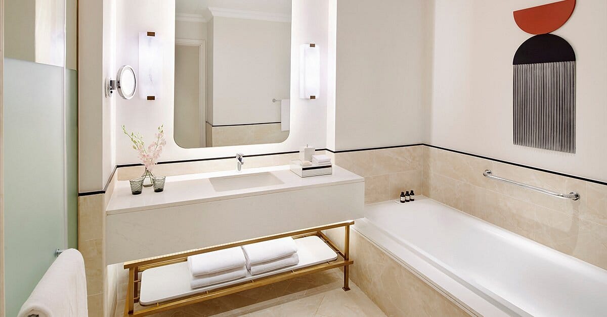 address marassi golf resort suite bathroom