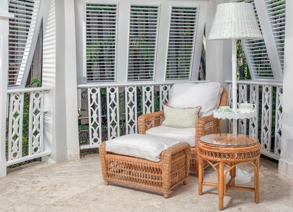 cobblers cove barbados wypoczynek na tarasie