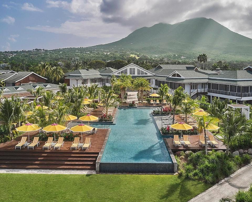 four seasons resort nevis z drona