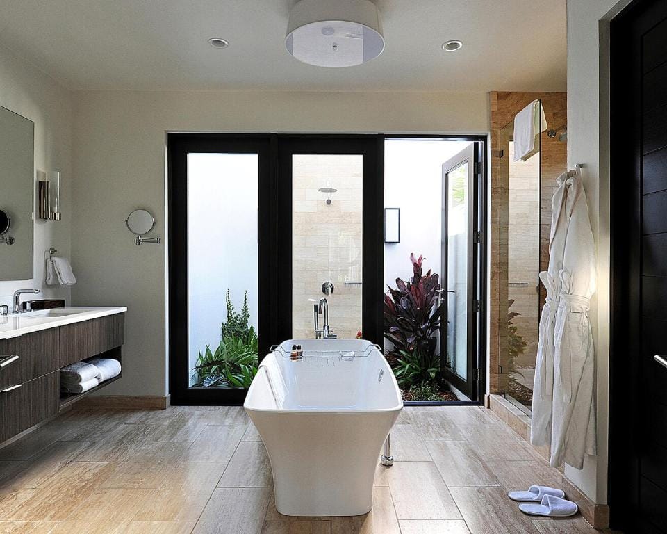 four seasons resort nevis lazienka z wanna