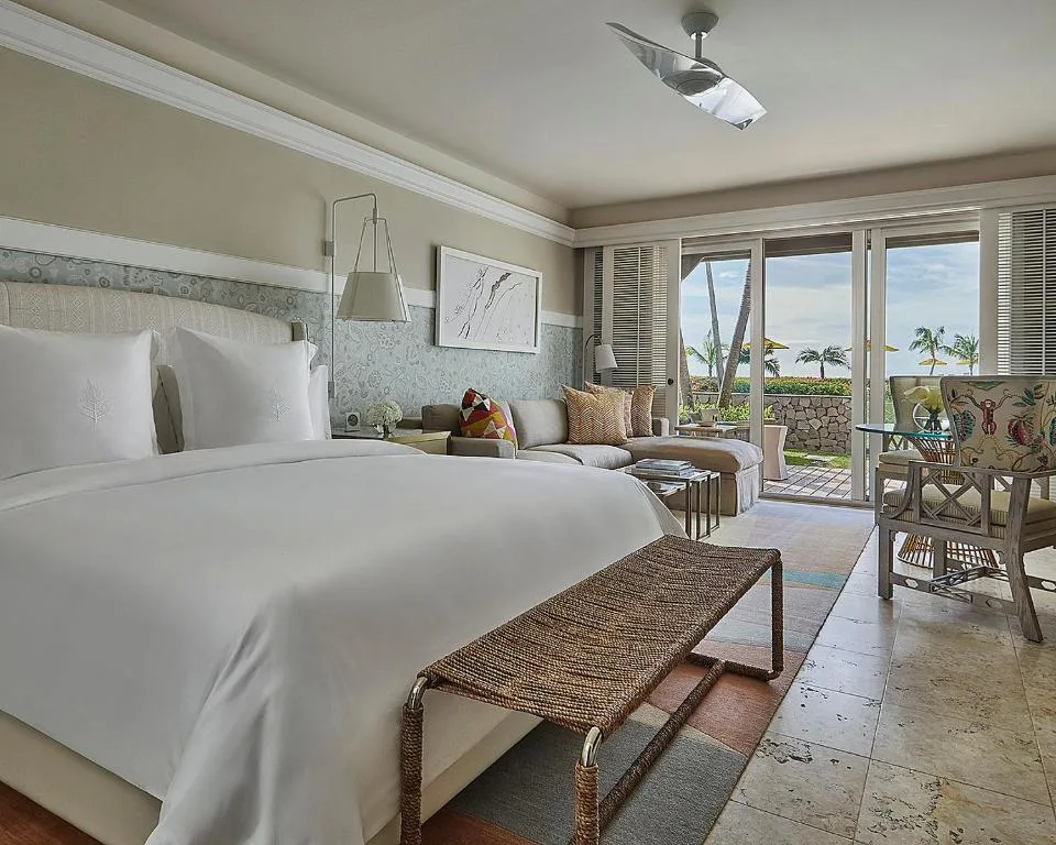 four seasons resort nevis duża sypialnia