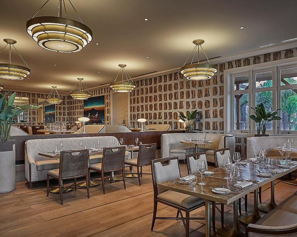 four seasons resort nevis restauracja