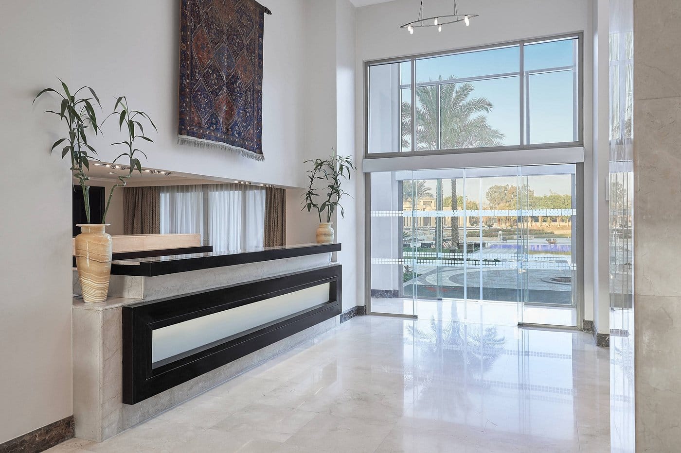 marriott mena house cairo reception desk