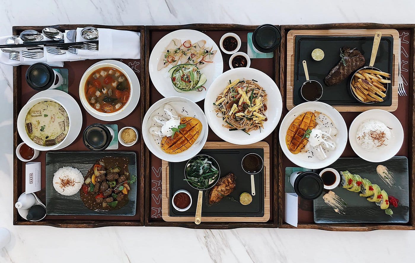 meliá ho tram beach resort jedzenie