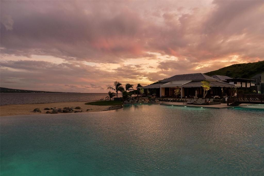 park hyatt st kitts o wschodzie słońca