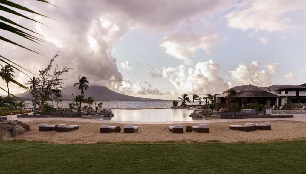 park hyatt st kitts plaża hotelu