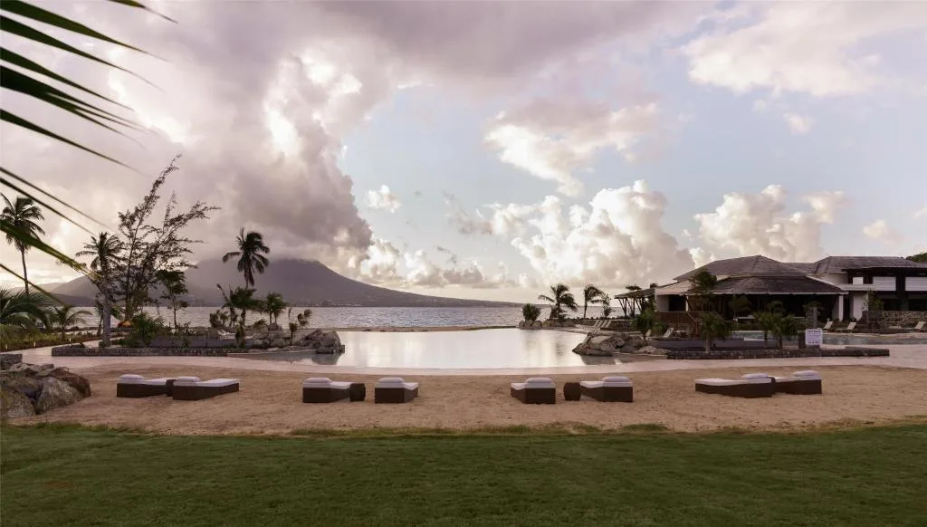 park hyatt st kitts plaża hotelu