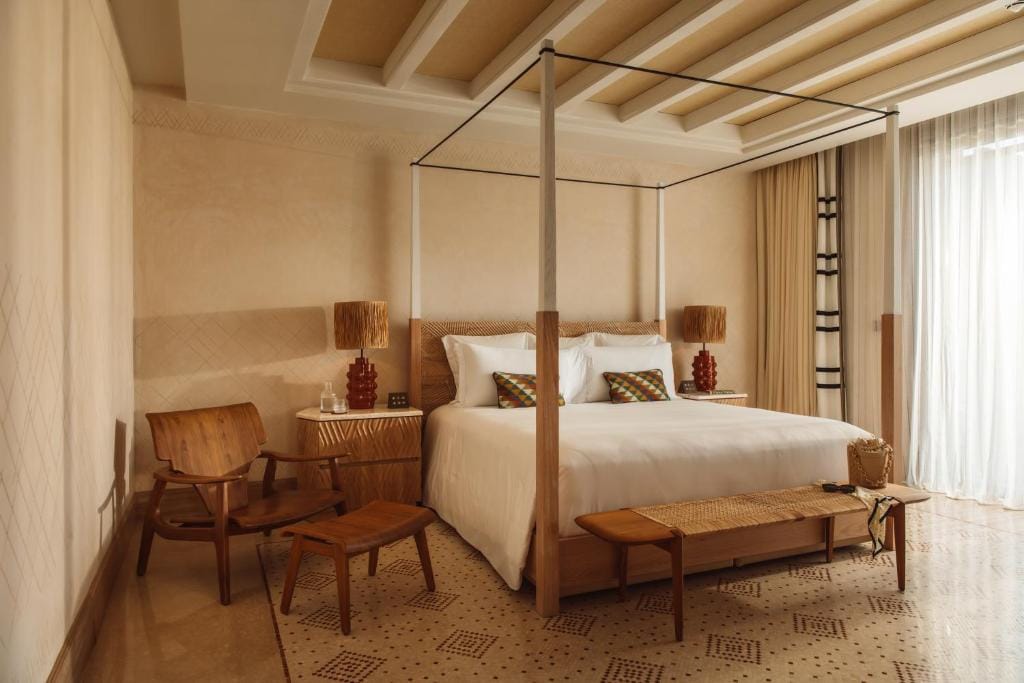 royal mansour tamouda bay sypialnia