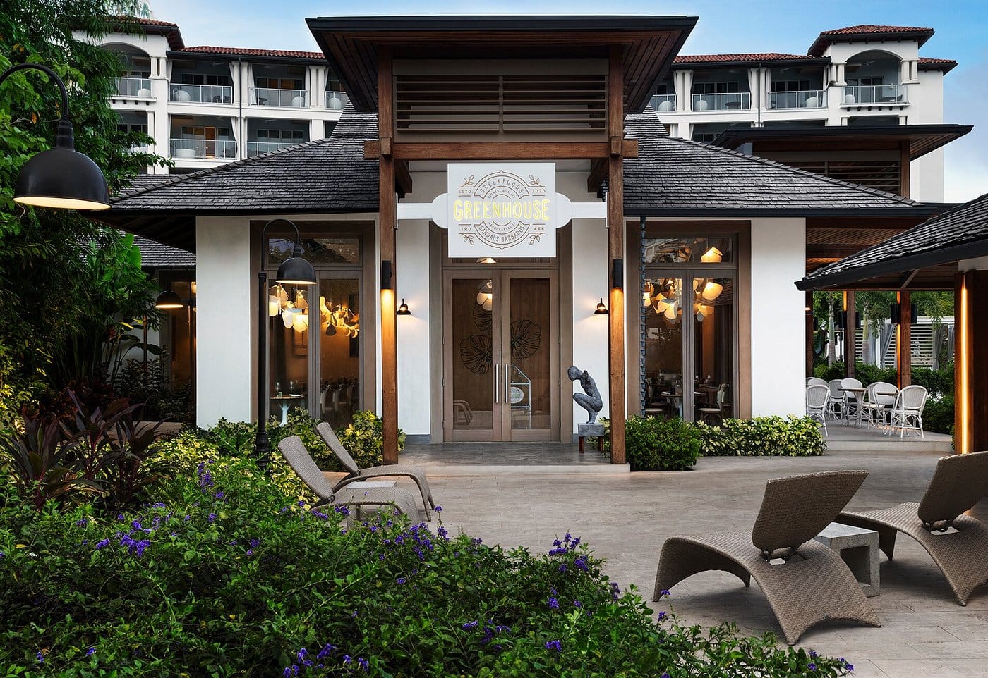 sandals royal barbados carter wejście