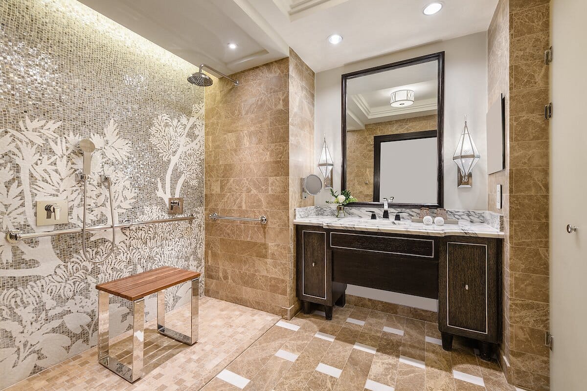 the st. regis cairo bathroom of the accessible