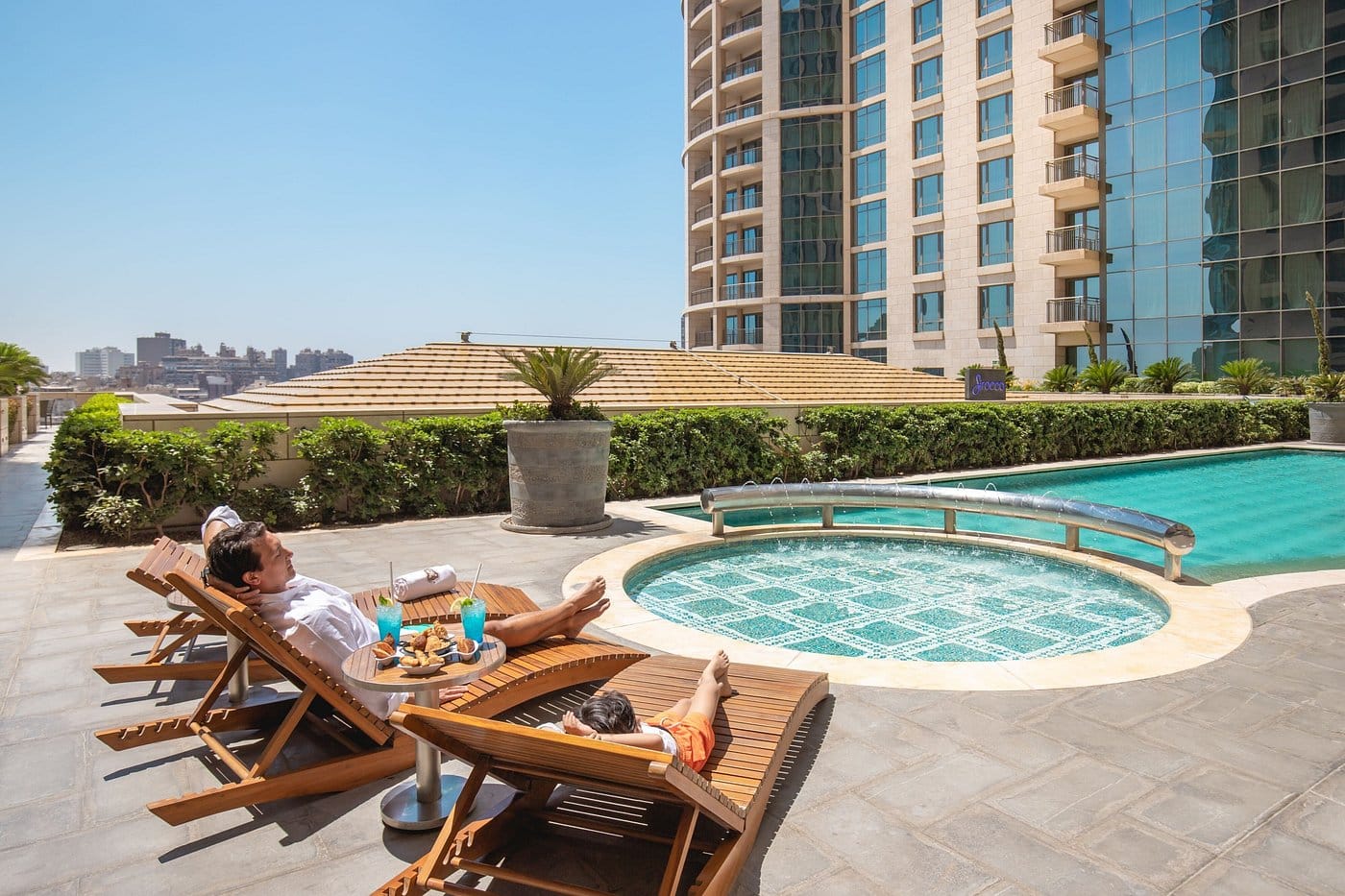 the st. regis cairo sirocco pool