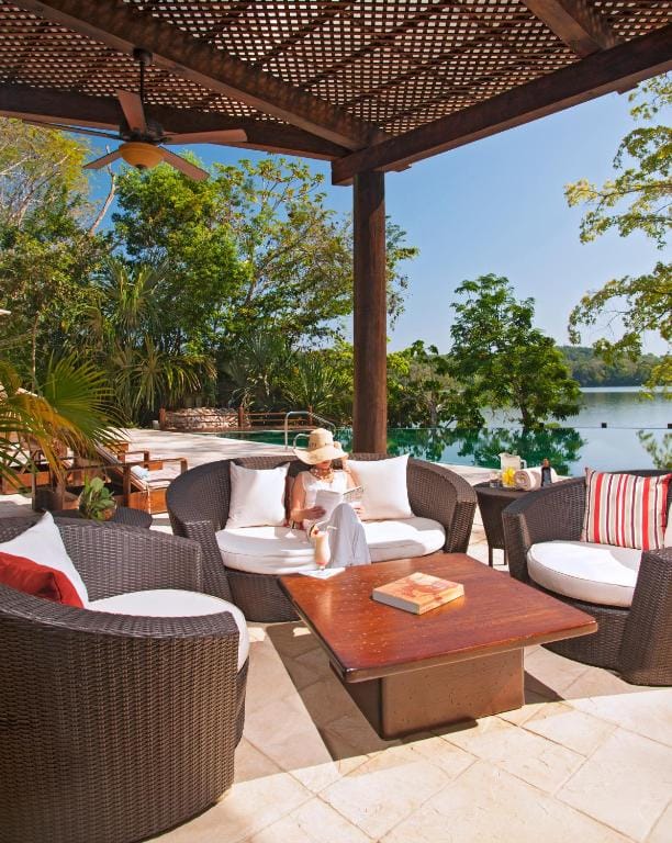 las lagunas boutique hotel wypoczynek na zewnątrz