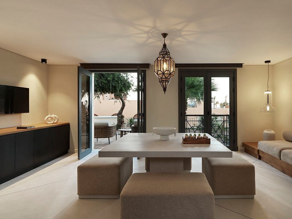 the chedi el gouna strefa wypoczynkowa