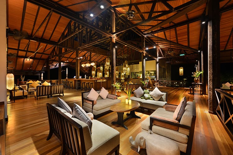 borneo rainforest lodge lobby area 3
