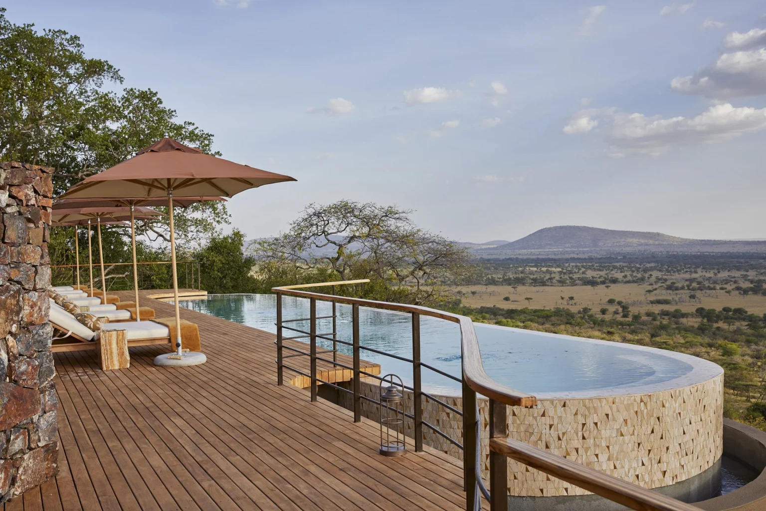 laba grumeti art lodge basen przy obiekcie