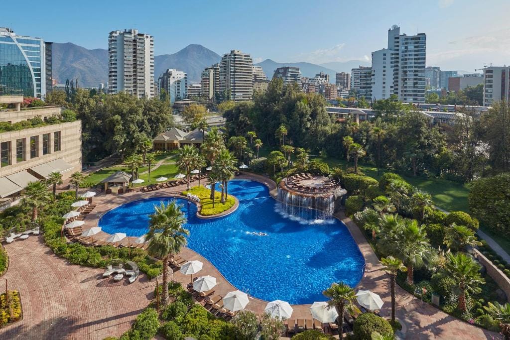mandarin oriental santiago basen zewnętrzny