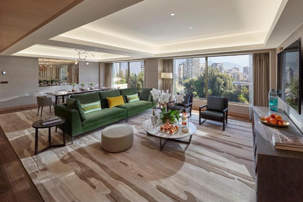 mandarin oriental santiago przestronny salon