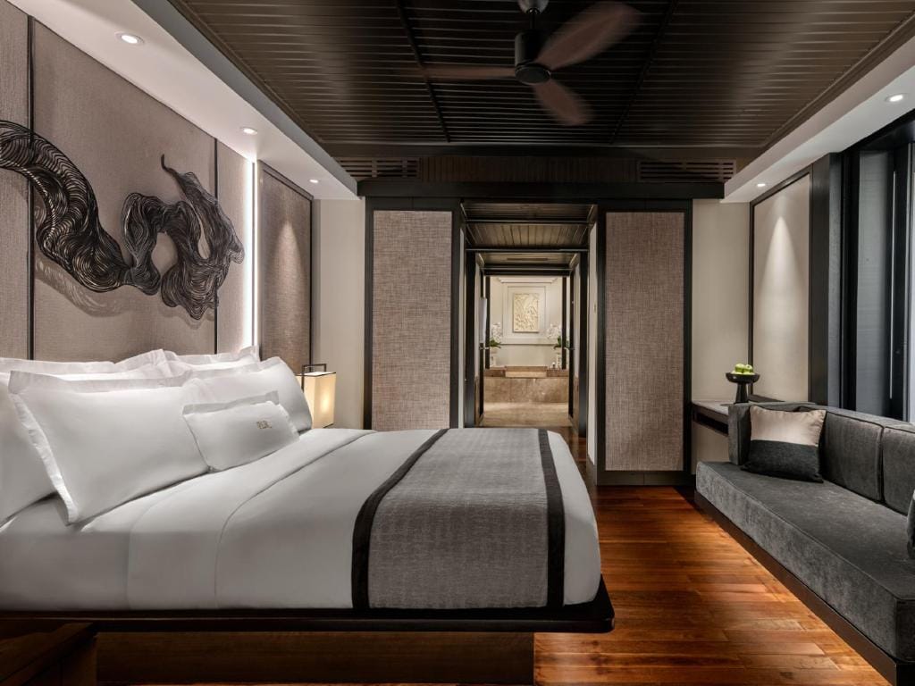 pangkor laut resort sypialnia