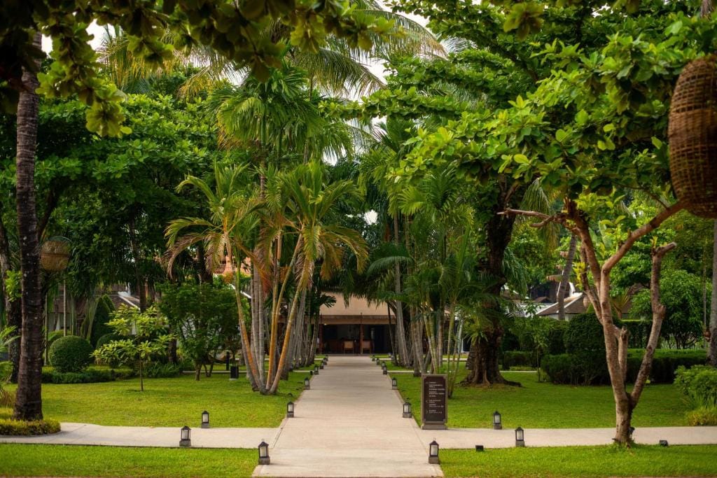 sofitel luang prabang ogród