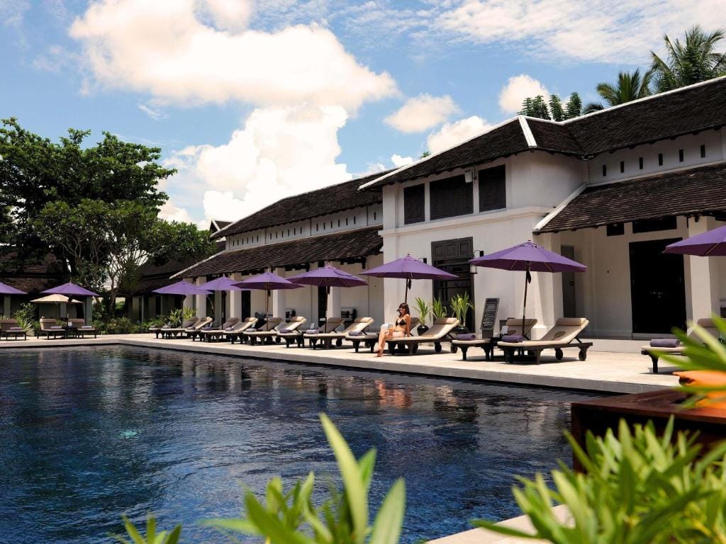 sofitel luang prabang basen zewnętrzny