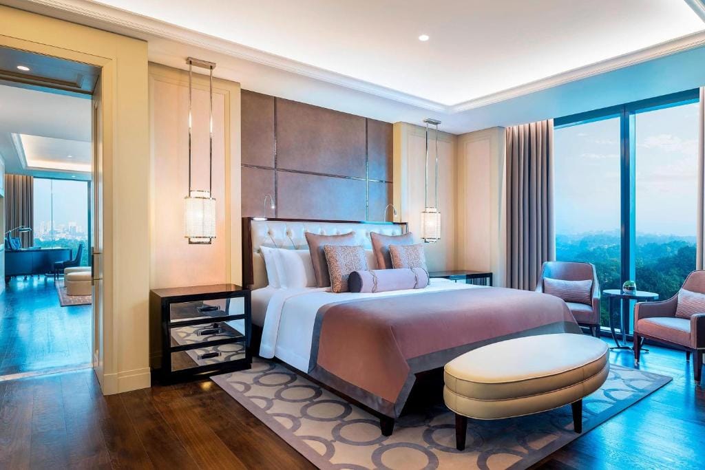 the st. regis kuala lumpur sypialnia