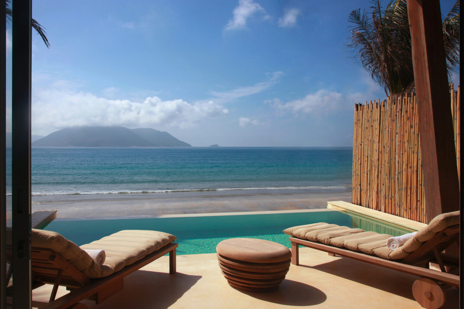beachfront deluxe pool villa private pool 1