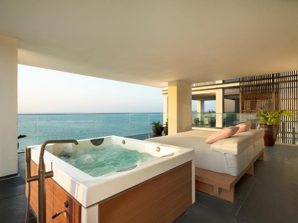 banyan tree dubai at bluewaters prywatne jacuzzi z widokiem