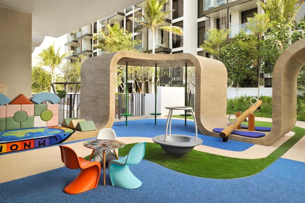 banyan tree dubai at bluewaters kids club na dworze