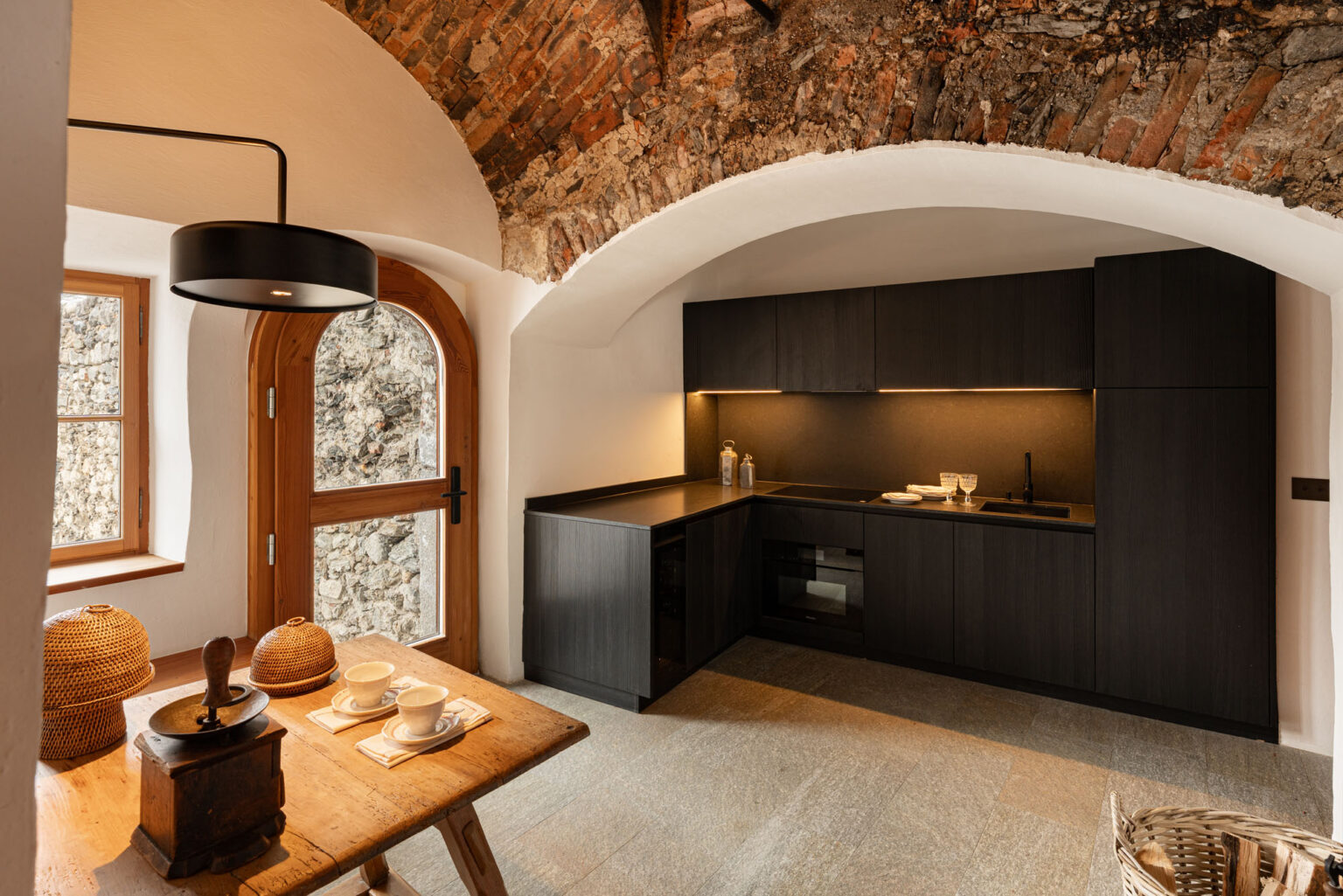 chalet kitchen