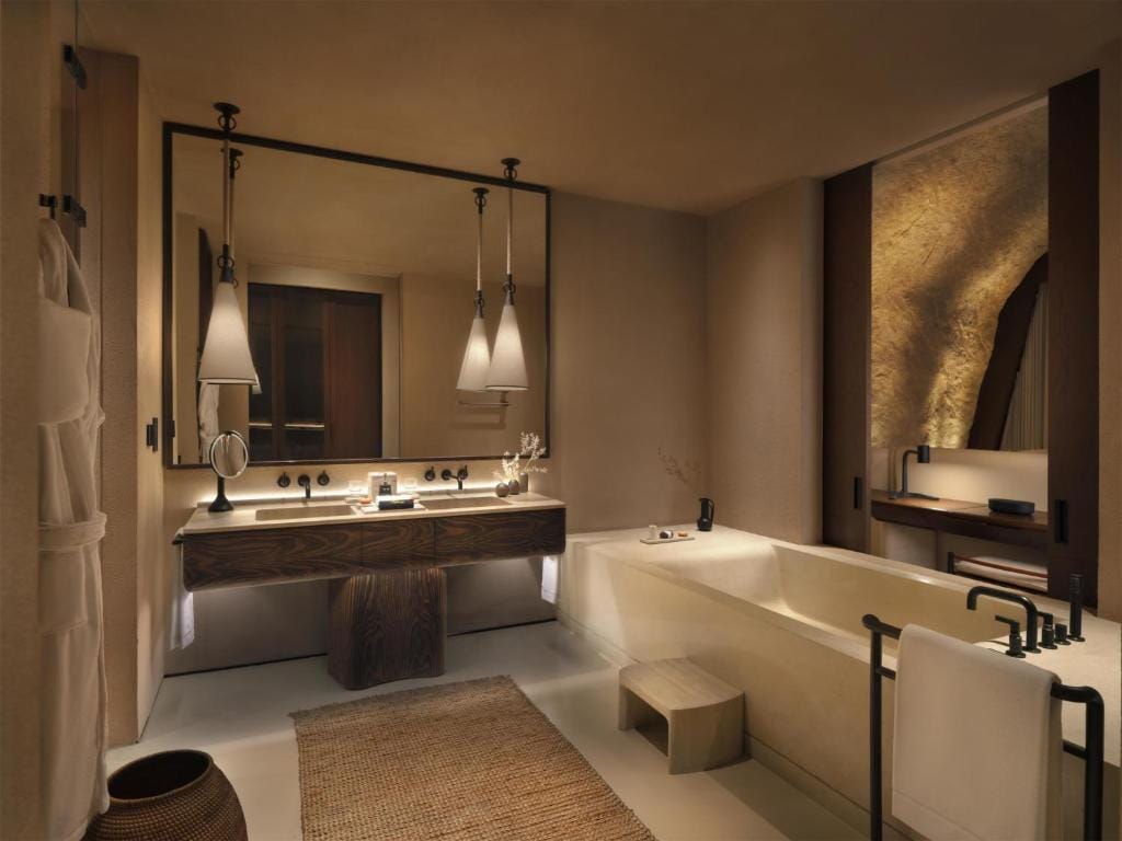 desert rock resort łazienka z wanną